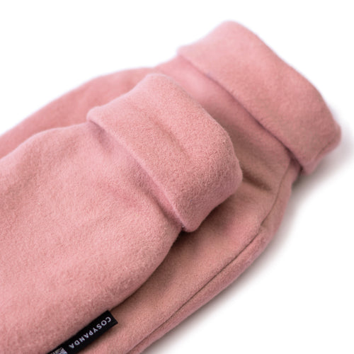 Little and Large Pink Organic Cotton Hot Water Bottle Gift Set