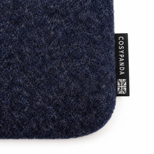 Midnight Navy Merino Wool 2 Litre Hot Water Bottle