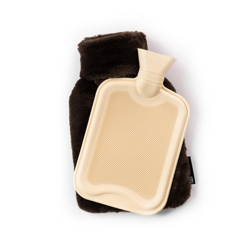 Natural Rubber Hot Water Bottle and cover