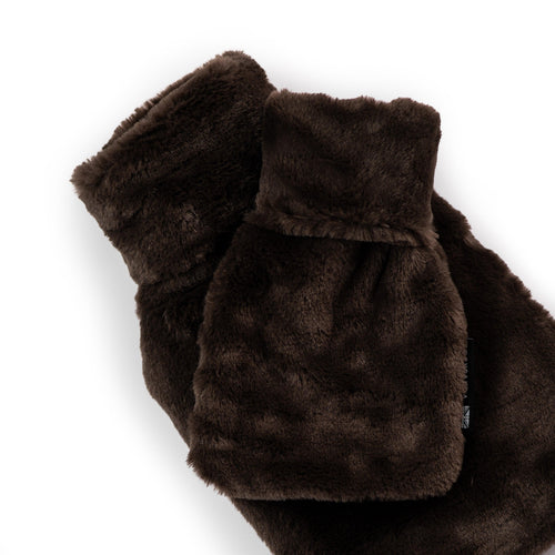 Little and Large Recycled Faux Fur Hot Water Bottle Gift Set